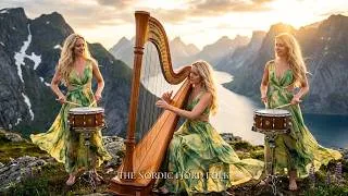 Thumbnail: The Ocean Drums | Most Beautiful Nordic Celtic Folk | Ambient Harp, Drums, Violin & Flute