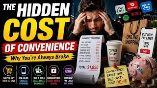 Thumbnail: The Hidden Cost of Convenience: Why Modern Spending Is Making You Poorer