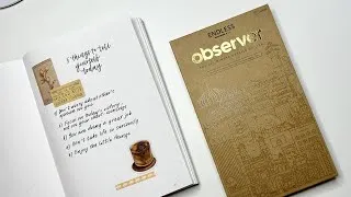 Thumbnail: Observer Notebook | Notebook review | Journaling | The Normal Handwriting
