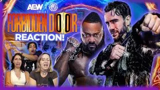 Thumbnail: ALL IN Countdown: The Girls react to Will Ospreay vs Swerve Strickland at AEW Forbidden Door 2026!