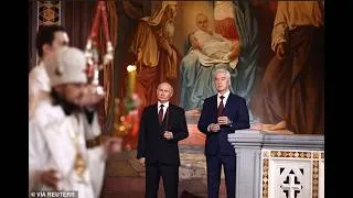 Thumbnail: Orthodox Easter 2026 in Moscow: Putin Attends Midnight Service at Christ the Savior Cathedral!