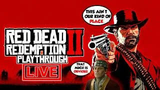 Thumbnail: OLD SINS, NEW STREETS!! - Red Dead Redemption II PLAYTHROUGH CONTINUES (PC) - LIVE