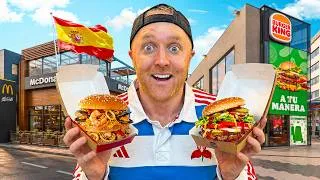 Thumbnail: I Tried SPANISH Fast Foods! 🇪🇸