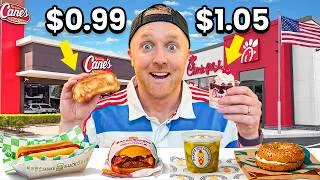 Thumbnail: I Tried Every Fast Foods Cheapest Food! (USA Edition)