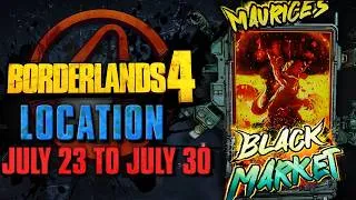 Thumbnail: Black Market Vending Machine Location!! (July 23, 2026) - Borderlands 4
