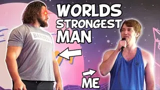 Thumbnail: I Worked Out With the Worlds Strongest Man