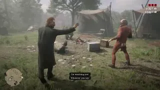 Thumbnail: Uncle shows his butt to the reverend! - Camp dialouge