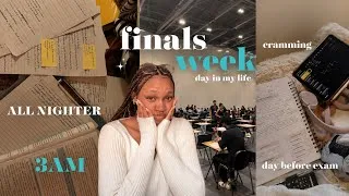 Thumbnail: 24 Hour Study Vlog | Realistic Final Week: Crashing out & cramming.