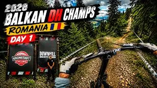 Thumbnail: 2026 BALKAN DOWNHILL CHAMPIONSHIP | POIANA BRASOV, ROMANIA | DAY 1 VLOG