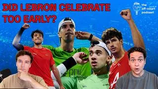 Thumbnail: Tapia Is Untouchable & Did Lebrón Celebrate Too Early? | Málaga P1 Review | Off-Court Podcast Ep. 42