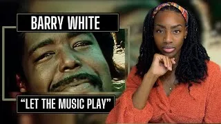 Thumbnail: Barry White - Let The Music Play | REACTION 🔥🔥🔥