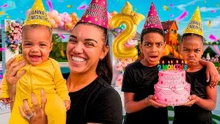 Thumbnail: GIANNA'S 2nd MONTH BIRTHDAY PARTY 💕