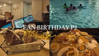 Thumbnail: Ean’s 8th Birthday Part 2 🎉 Pool Party, Family Dinner & More Birthday Fun!