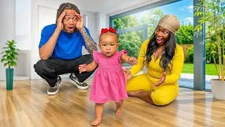 Thumbnail: OUR DAUGHTER WALKS FOR THE FIRST TIME!