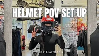 Thumbnail: MOTORCYCLE HELMET SETUP | Shoei X15, INSTA360 CAMERA + CARDO BLUETOOTH SYSTEM
