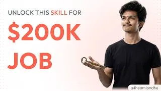 Thumbnail: The $200k Skill Nobody is Learning. (It’s Not Coding)