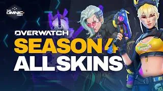 Thumbnail: ALL Overwatch Season 4 Battle Pass & shop skins Reviewed!