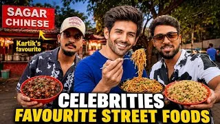 Thumbnail: Exploring Celebrities Favourite Street Foods😍😋 @siddco_one_step #streetfood #foodie #viralvideo 