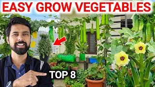 Thumbnail: Top 8 Vegetables to Grow at Home | Small Space Gardening 