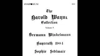 Thumbnail: Hermann Winkelmann sings Lohengrin - Recording from Bayreuth, 1904