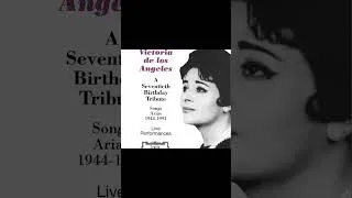 Thumbnail: Victoria de los Angeles sings LIVE Micaela's aria from Carmen #opera