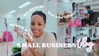 Thumbnail: Small Business Vlog | We Moved Into Our New House! 🏡 Setting Up My Dream Office + Unpacking office 