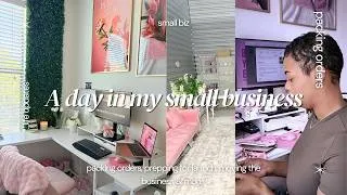 Thumbnail: A Real Day Running My Small Business | Packing Orders, Moving & Behind the Scenes