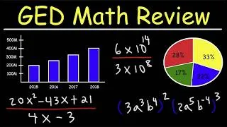 Thumbnail: GED Math Practice Test - Study Guide Review Prep