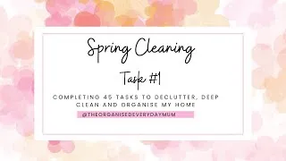 Thumbnail: Spring Clean Task One   Under Kitchen Sink