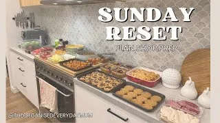 Thumbnail: Sunday Reset - Plan.Shop.Prep as a family of Six! Prepping meals and snacks for another busy week!