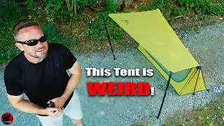 Thumbnail: I've Never Seen Anything Quite Like This Before - MC ToMount Bivy Trekking Pole Tent