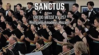 Thumbnail: SANCTUS from CREDO MESSE KV 257 by Wolfgang Amadeus Mozart