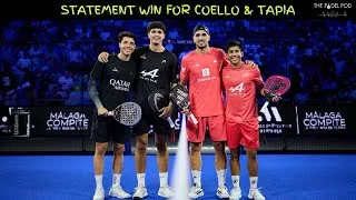 Thumbnail: COELLO & TAPIA WITH A STATEMENT WIN | PREMIER PADEL ANALYSIS | MALAGA P1 REVIEW  | Ep 103