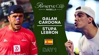 Thumbnail: Galán/Cardona vs Stupa/Lebrón | Reserve Cup series| Marbella 2025 Highlights