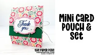 Thumbnail: Mini Card Pouch & Set Tutorial
