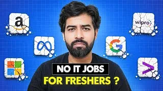 Thumbnail: Why Freshers Are Not Getting Jobs in 2026 (Brutal Reality)