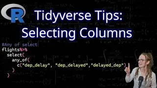 Thumbnail: 📊 Tidyverse Tips: Mastering dplyr select() Helpers (starts_with, ends_with, contains)