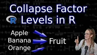 Thumbnail: Collapse Factor Levels in R with fct_collapse 🔧📊