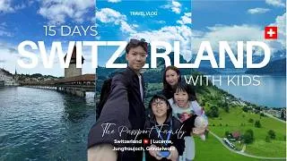 Thumbnail: Our Family's First Time in Switzerland 🇨🇭 | Lucerne, Jungfraujoch, Grindelwald & More!