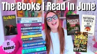 Thumbnail: 17 Books, BIG Disappointments & A Few New Favourites! June Reading Wrap Up ⭐️📚