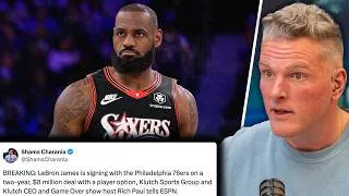 Thumbnail: LeBron James Signing With 76ers On 2 Year, $8M Deal