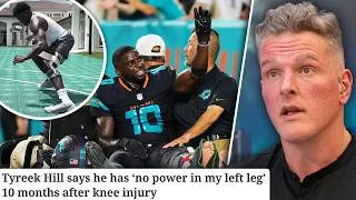 Thumbnail: Tyreek Hill Has "No Power" 10 Months After Leg Injury, Career Could Be In Jeopardy?