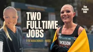 Thumbnail: 100 Mile Weeks, 12-Hour Shifts & Running a 2:28 Marathon | Madey Dickson