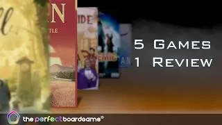 Thumbnail: The 5 Most Popular Modern Board Games… in ONE VIDEO!