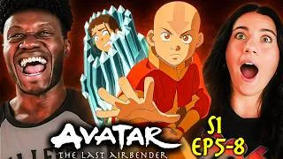 Thumbnail: Avatar: The Last Airbender Book 1 Episodes 5, 6, 7 & 8 Reaction – First Time Watching – Review