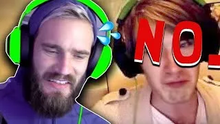 Thumbnail: REACTING TO PEWDIEPIE COMPILATIONS. (Deleted PewDiePie Video)