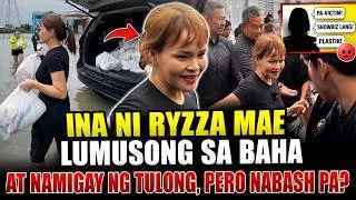 Thumbnail: Ina ni Ryzza Mae Dizon LUMUSONG sa baha at nag-abot ng tulong sa mga kababayan natin! Nabash pa!