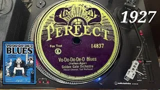 Thumbnail: ️‍🔥1927 HOT 78 RECORD!! Vo-Do-Do-De-O Blues ~ Golden Gate Orchestra w/ Ted Wallace - AT Turntable