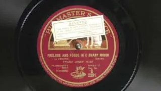 Thumbnail: Franz Josef Hirt plays Bach: Prelude and Fugue in C-Sharp Minor, BWV 849 (WTC Book I)