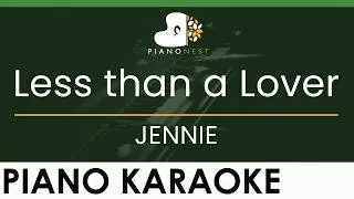 Thumbnail: JENNIE - Less than a Lover - LOWER Key (Piano Karaoke Instrumental)